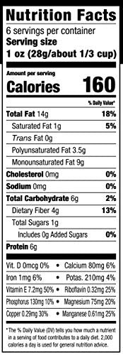 Happy Belly Sliced Almonds, 6 Ounce Pack, Natural Snack, Gluten-Free