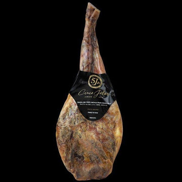 5J Paleta Iberico de Bellota Whole Bone-in Shoulder - 10 to 11 lbs - CINCO JOTAS ACORN-FED 100% IB  RICO PORK