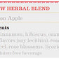 Bigelow Tea Cinnamon Apple Herbal Tea Bags, 28 Count, All Natural, Non-GMO, RCB11397