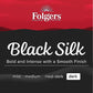 Folgers Black Silk Dark Roast Coffee, 192 Keurig K-Cup Pods