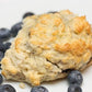 Blueberry Biscuits In Cloth Gift Bag (With Blueberries)
