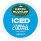 Green Mountain Coffee Roasters ICED Vanilla Caramel  Single Serve Keurig K-Cup Pods  Flavored Iced Coffee  60 Count (6 Packs of 10)