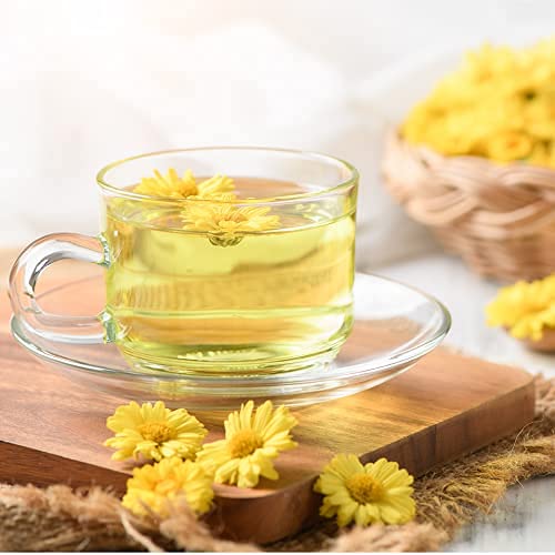 Incas 100% USDA Organic Chrysanthemum Tea - 3.53 oz Non-GMO, Caffeine Free, Gluten Free, Vegan, Antioxidant-Rich, Sourced from Thailand