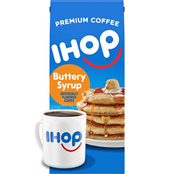 Ihop Buttery Syrup Flavored Ground Coffee, 11 Oz Bag