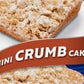 Entenmanns Minis Crumb Cake, Box of Snack Cakes, 12.25 oz, 6 Count