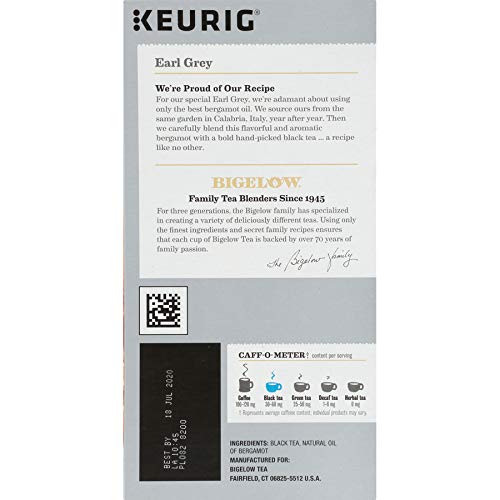 Bigelow Earl Grey Black Tea, Keurig® K-Cup® Pods, 24/Box (6082)