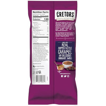 G.H. Cretors Caramel Chocolatey Swirl 8oz (12pk Case)