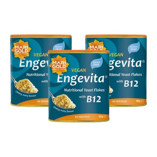 Engevita Savoury Yeast Condiment With B12 125 g (Pack of 3)