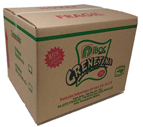 10 Pack Pilsac Unflavored Beef Gelatin Powder 300 Bloom Box - 10 Bags Of 2.2 Lb - Professional Grade Gelatin Powder