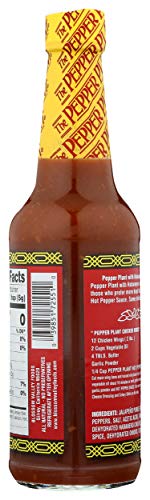 PEPPER PLANT Extra Hot Habanero Sauce, 10 FZ