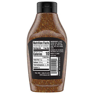 Maille Mustard Old Style Squeeze 8.5 Oz, Pack Of 6