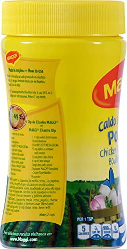 Maggi Granulated Chicken Flavor Bouillon, 7.9 Ounce (Pack Of 12)