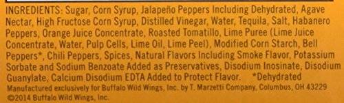 Buffalo Wild Wings Sauce (Jammin Jalapeno), 12 Oz