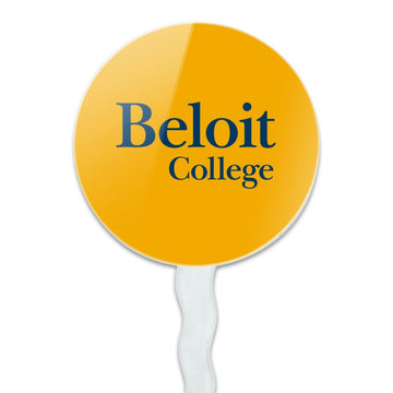 Beloit College Secondary Logo Cupcake Picks Toppers Decoration Set Of 6