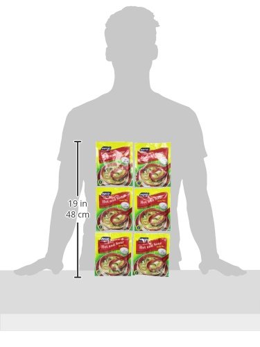 Nora Chinese Style Hot And Sour Soup Mix, 2.12-Ounce (Pack Of 6)