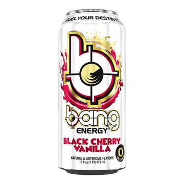 WESTERNMBY Bang Energy Cans, 16 Fl Oz, 12 Pack, Black Cherry Vanilla Flavor