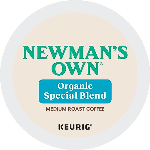 Newmans Own Organics Special Blend Keurig Single-Serve K-Cup Pods, Medium Roast Coffee, 72 Count (6 Packs of 12)