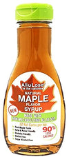 Bettertaste Natural Maple Flavored Allulose Syrup, 11.75-Ounce Bottle, Zero Calorie Sugar Substitute, Non Gmo, Non-Erythritol, G