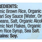 Lundberg Organic Whole Grain Rice Cakes, Tamari With Seaweed, Usda Certified Organic, Gluten Free & Non-Gmo, 8.5 Oz (Pack Of 6)