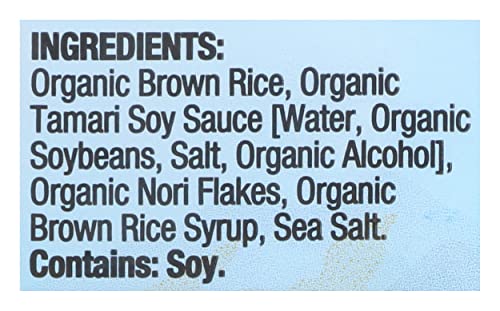 Lundberg Organic Whole Grain Rice Cakes, Tamari With Seaweed, Usda Certified Organic, Gluten Free & Non-Gmo, 8.5 Oz (Pack Of 6)
