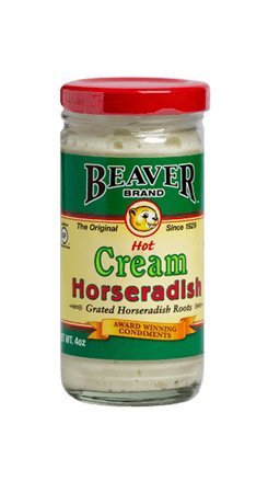 Beaver Cream Style Horseradish, 4 Ounce