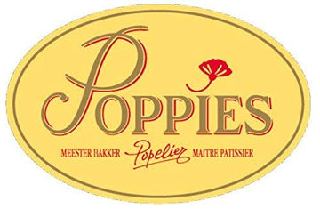 Poppies Belgium Gluten Free Chocolate Flavored Coconut Macaroon Single Serve Cookies, 1.4 Oz (24 Pack)