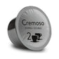 Bristot Cremoso Double Espresso Capsules - Medium Roast - Intense  Creamy  Full-Bodied - 11.2g - Compatible with Lavazza Blue Machines - 50 Count*