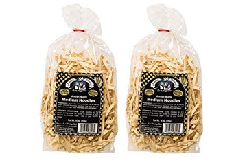 Amish Wedding Medium Noodles 16 Oz (Pack of 2)