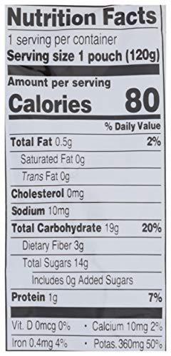 Earth'S Best Organic Stage 2 Batby Food, Banana, Raspberry & Brown Rice, Pouch, 4.2 Oz