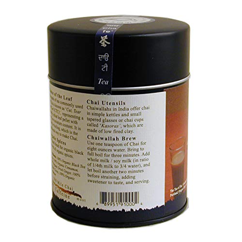 The Tao Of Tea, 500 Mile Chai, 4 Ounce Tin