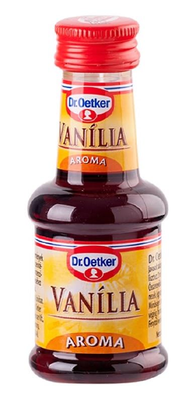 Dr. Oetker Baking Aroma Set - spirit-inspired flavor & VANILLA Flavoring - 38 ml Bottles