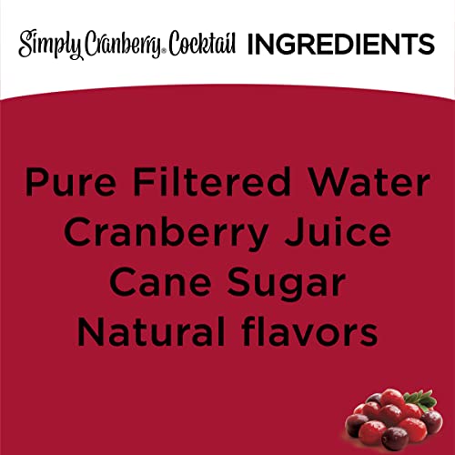 SMPLY JCE CRANBERRY CKTL (6x52.00)