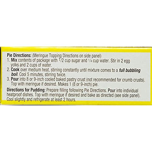 My-T-Fine Lemon Pudding and Pie Filling, 2.75 OZ, Pack of 36