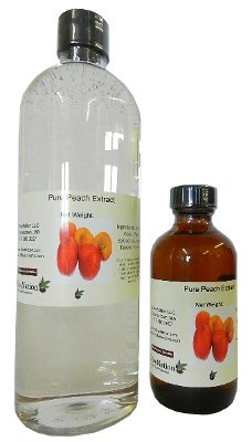 Olivenation Pure Peach Extract - Sugar-Free Peach Flavoring | Ideal for Ice Cream, Smoothies, Custards & Trifles | Natural & Non