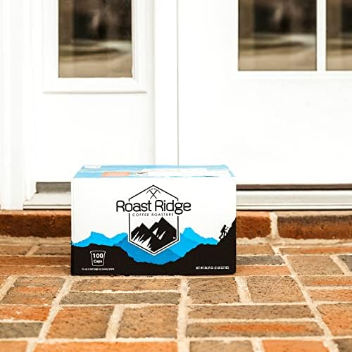 Roast Ridge Single Serve Coffee Pods Variety Pack, Medium Roast, 100 Count (20 each: Blueberry Cobbler, Chocolate Hazelnut, Salted Caramel)