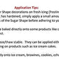 Basketball Sugar Shapes