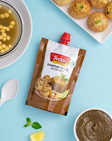 Swad Pani Puri Instant Paste 200 Gms, Chutney Paste (200Gm, Pani Puri Paste)