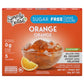 Simply Delish Natural Orange Jel Dessert - Sugar Free, Non Gmo, Gluten Free, Fat Free, Vegan, Keto Friendly - 0.7 Oz (Pack Of 6)