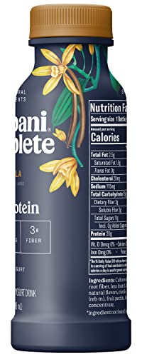 Chobani 20g Low-Fat Greek Yogurt Drink Vanilla 10 fl oz