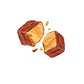 Violet Crumble Milk Chocolate Bars - 20 Count Box - Shattering Honeycomb Toffee Covered in Smooth Milk Chocolate - Made in Austr