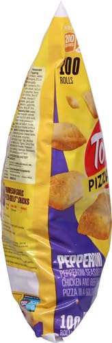 Totinos Pizza Rolls, Pepperoni Flavored, Frozen Snacks, 100 Rolls, 48.8 oz
