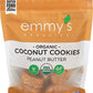 EMMYS Organic Peanut Butter Coconut Cookie, 6 OZ