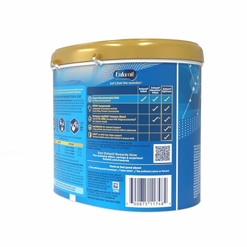 Enfamil Enspire Baby Formula, With Lactoferrin Found In Colostrum And Breast Milk, Dha For Brain Support, Powder, 20.5 Oz Reusable Tub