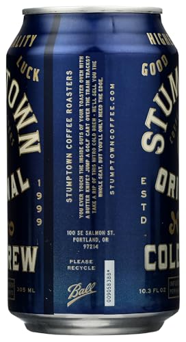 Stumptown Roasters Cold Brew Coffee Nitro Can, 10.3 oz
