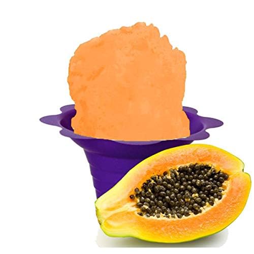 Hypothermias Papaya Ready To Use Gallon (128 Fl. Oz) Hawaiian Snow Cone Flavors Syrup - Shaved Ice, 100% Pure Cane Sugar
