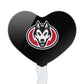 GRAPHICS & MORE Cupcake Picks Set of 6, Acrylic, Heart Love Design, St. Cloud State University, One Size
