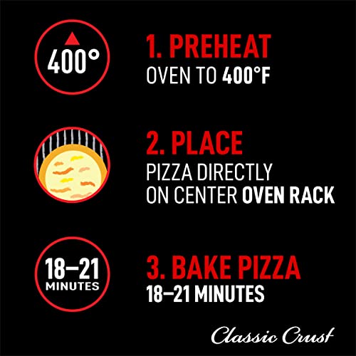 Red Baron Four Cheese Classic Crust Frozen Pizza, 21.06 Oz