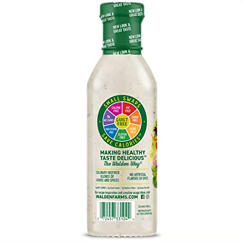 Walden Farms Ranch Dressing 12 Fl Oz (Pack Of 2)