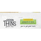 Good Thins Jalapeo & Lime Corn & Rice Snacks Gluten Free Crackers, Bulk Snack Crackers, 6 - 3.5 oz Boxes