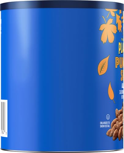 PLANTERS Pumpkin Spice Almonds, Flavored Nuts, 15.25 oz Canister